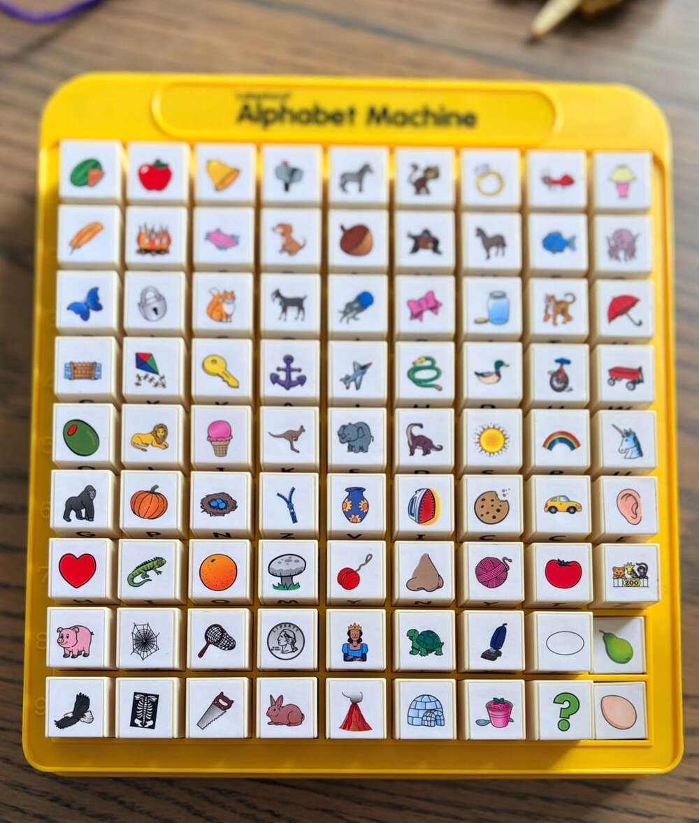 Lakeshore Alphabet Machine Learning Educational Toy